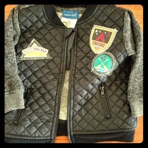 Miniville size 9m faux leather jacket, never worn